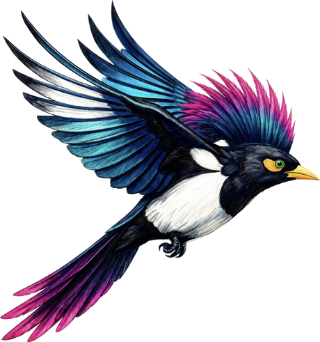 A Little Bird magpie mark